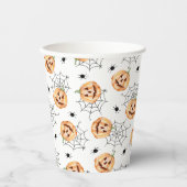 Schattig Halloween Papieren Bekers (Voorkant)