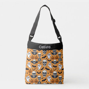 Schattig Halloween-patroon Crossbody Tas