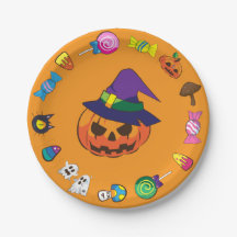 Schattig Halloween-personage