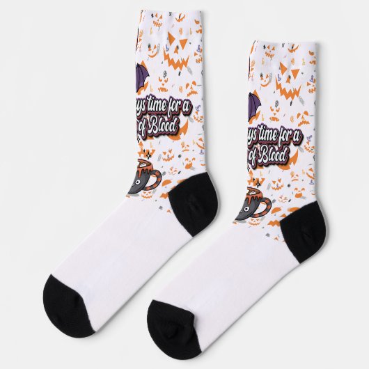 Schattig Halloween! 👻 Sokken (Links)