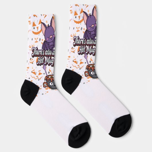 Schattig Halloween! 👻 Sokken (Rechts)