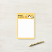 Schattig Halloween, spook & snoepjes Post-it® Notes (Op bureau)