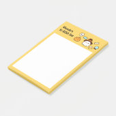 Schattig Halloween, spook & snoepjes Post-it® Notes (Schuin)
