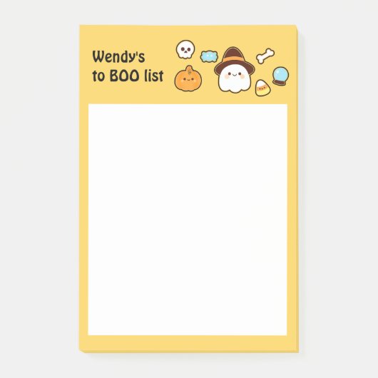 Schattig Halloween, spook & snoepjes Post-it® Notes (Voorkant)