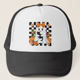 Schattig Halloween-spook Trucker Pet