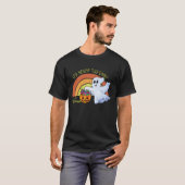 Schattig Halloween-spookje - Grappig Retro Vintage T-shirt (Voorkant volledig)