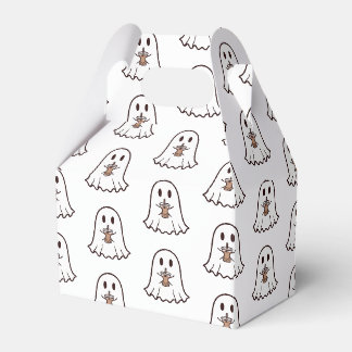 Schattig Halloween-spookje met Boba Bedankdoosjes