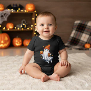 Schattig Halloween-spookje Romper