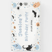 Schattig Halloween spookje Spandoek (Verticaal)