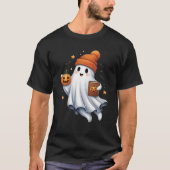 Schattig Halloween-spookje T-shirt (Voorkant)
