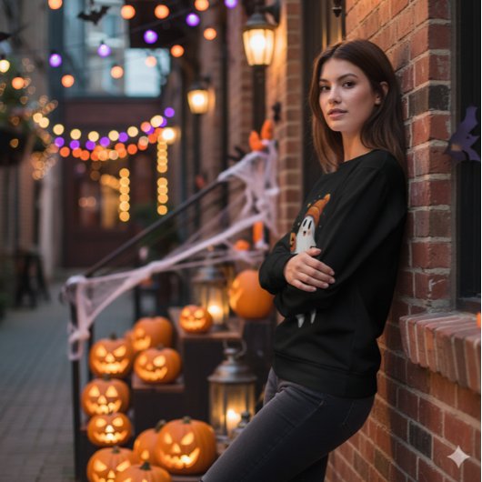 Schattig Halloween-spookje Trui