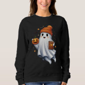 Schattig Halloween-spookje Trui (Voorkant)