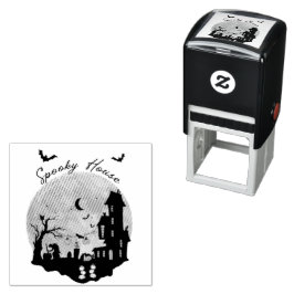 Schattig Halloween-thema Zelfinktende Stempel