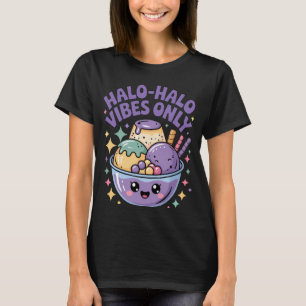 Schattig Halo-Halo Filipijns dessert Pinay Pinoy F T-shirt