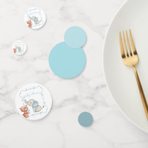 Schattig Hand geïllustreerd Olifant Baby shower Confetti