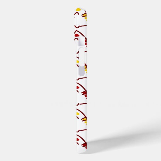 Schattig Happy Bubble Cats Patroon Case-Mate iPhone Case (Achterkant / Links)