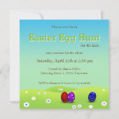 Schattig Happy Pasen Kuikentje Kaart (Achterkant)