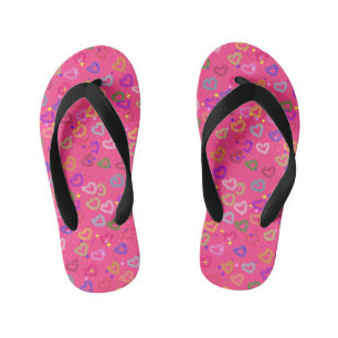 schattig hart kinder teenslippers
