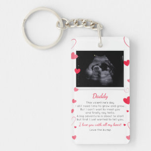 Schattig Hart Liefde Gelukkig Valentijnsdag Van Bu Sleutelhanger