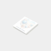 Schattig Hart Van Zeeschelpen Strand Liefde Valent Post-it® Notes (Schuin)