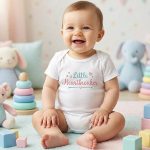 Schattig Hartbrekertje: Schattige Valentijnsdag Romper
