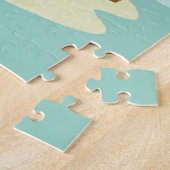 Schattig Hawaiiaans Luau Hula Meisje Puzzel (Zijkant)