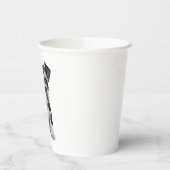 Schattig HD Miniatuur Schnauzer Puppy Portrait - E Papieren Bekers (Links)