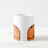 Schattig Hello Pumpkin Script Fall Autumn Groot Koffiemok (Center)