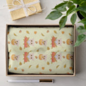 Schattig Herfst Uilen Tissuepapier (Geschenk)