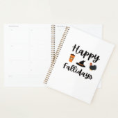 Schattig herfstseizoen Fijne herfstvakantie Thanks Planner (Display)