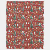 schattig hertendeken fleece deken (Voorkant)