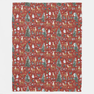 schattig hertendeken fleece deken