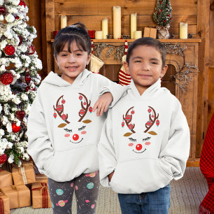 Schattig Hertengezicht met Ornamenten op Antlers K