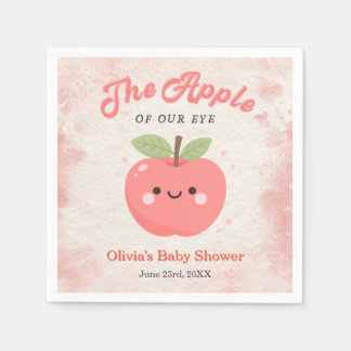 Schattig Het Appeltje Van Ons Oog Baby Shower Servet