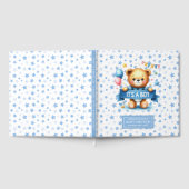 Schattig Het is een baby shower van een teddybeer Gastenboek (Volledig)