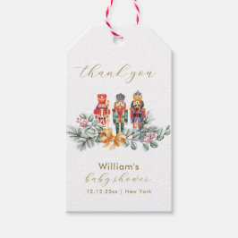 Schattig Het Is Koud Buiten Notenkraker Baby Showe Cadeaulabel