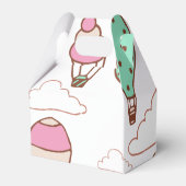 Schattig Hete Luchtballons Patroon Bedankdoosjes (Achterkant)