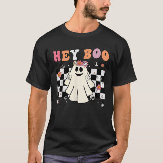 Schattig Hey Boo Geest Vrouwen Meisje Peuter Grapp T-shirt