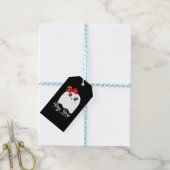 Schattig Hey Boo Halloween-ontwerp Cadeaulabel (Met Touw)