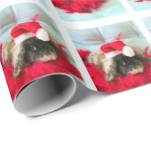Schattig Holland Lop kerstinpakpapier Cadeaupapier (Rol Hoek)