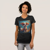 schattig hond tshirt (Voorkant volledig)
