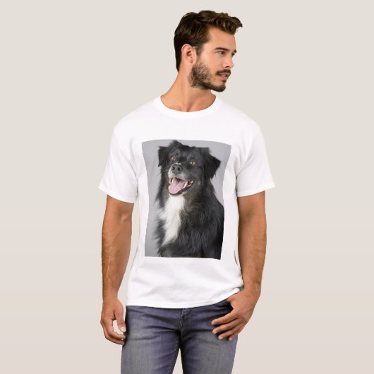 schattig hond tshirt (Voorkant volledig)