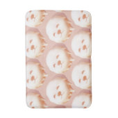 Schattig hondengezicht donut badmat (Voorkant Verticaal)