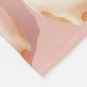 Schattig hondengezicht donut fleece deken (Hoek)