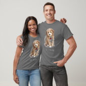 Schattig hondenjong  t-shirt (Unisex)