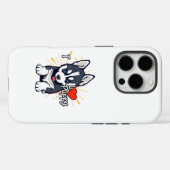 Schattig Hondenliefhebber ontwerp Case-Mate iPhone Case (Achterkant (horizontaal))
