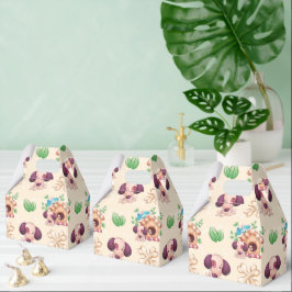 Schattig hondenpatroon bedankdoosjes