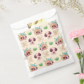 Schattig hondenpatroon bedankzakje (Gezegeld)