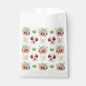 Schattig hondenpatroon bedankzakje (Voorkant)