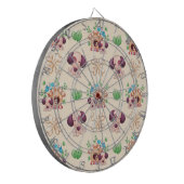 Schattig hondenpatroon dartbord (Voorkant Links)